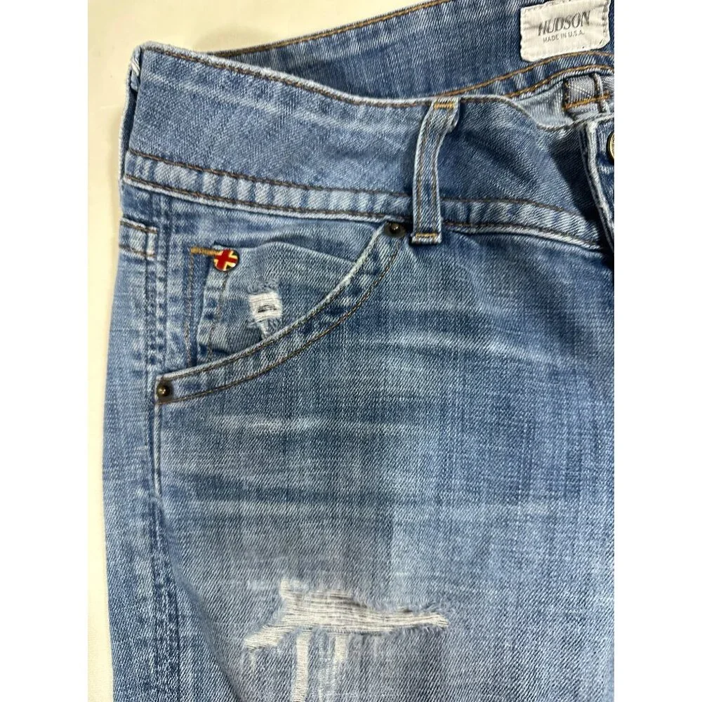 Hudson Jeans Women's 28 Boot Cut Flap Pocket USA - Picture 2 of 11